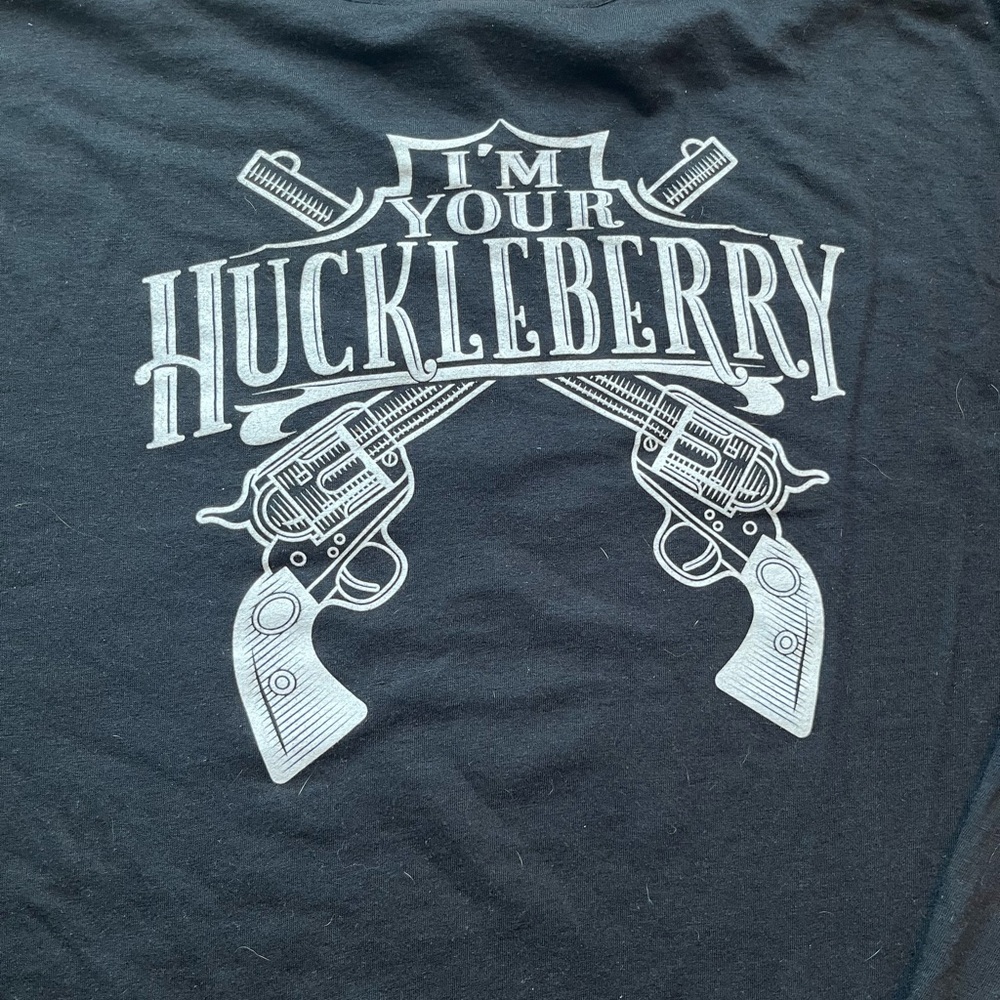 Doc Holliday Black Graphic Long Sleeve Shirt - Picture 4 of 7